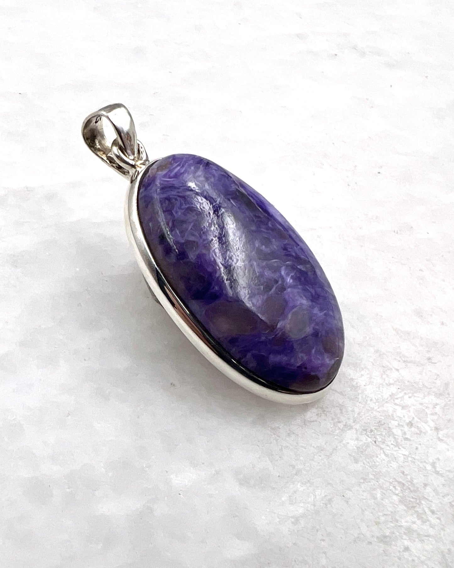 Charoite in 0.925 Silver