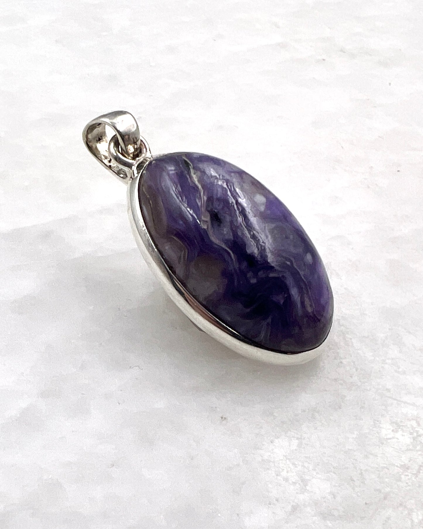 Charoite in 0.925 Silver