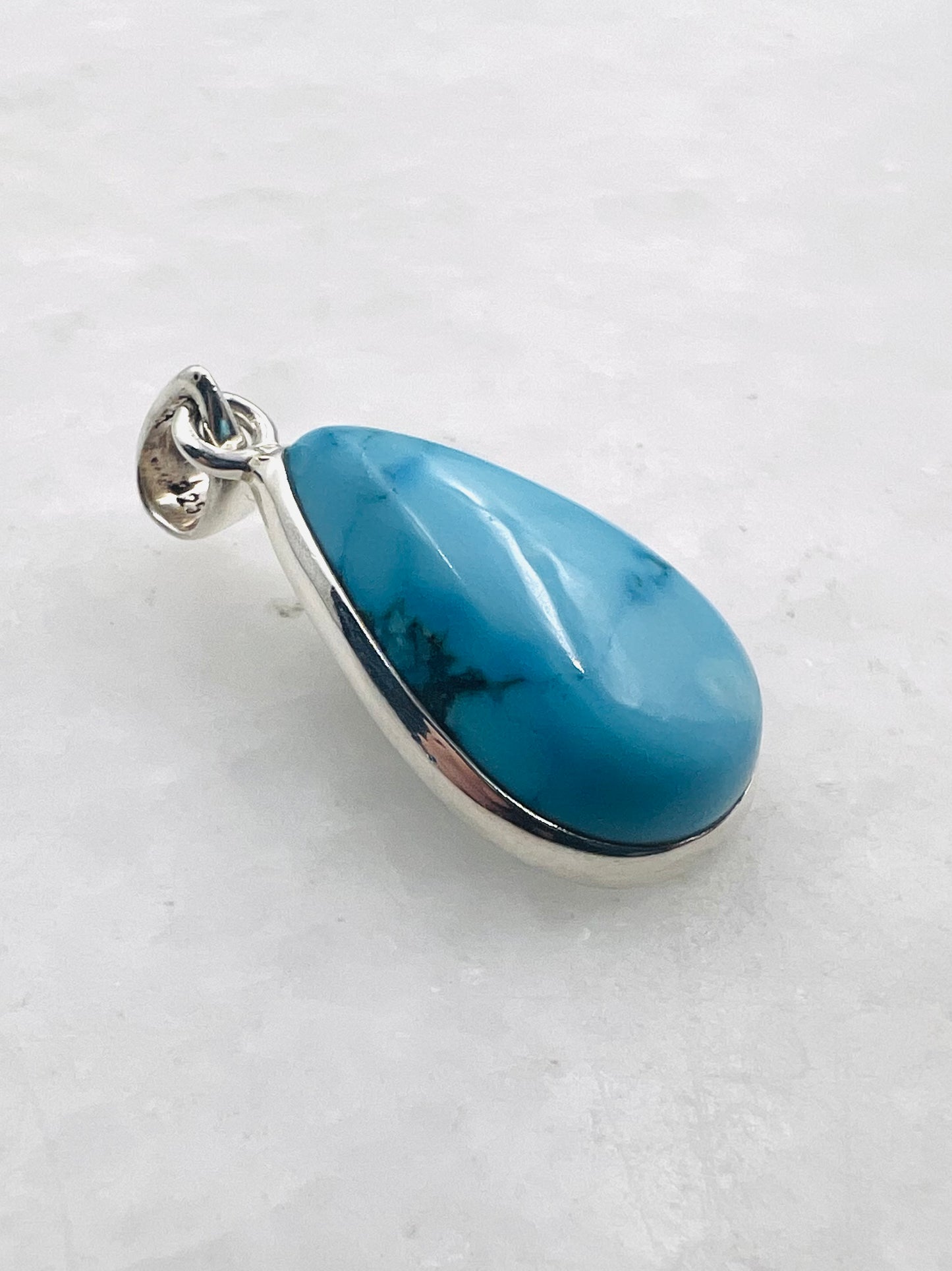 Sleeping Beauty Turquoise in 0.925 Silver