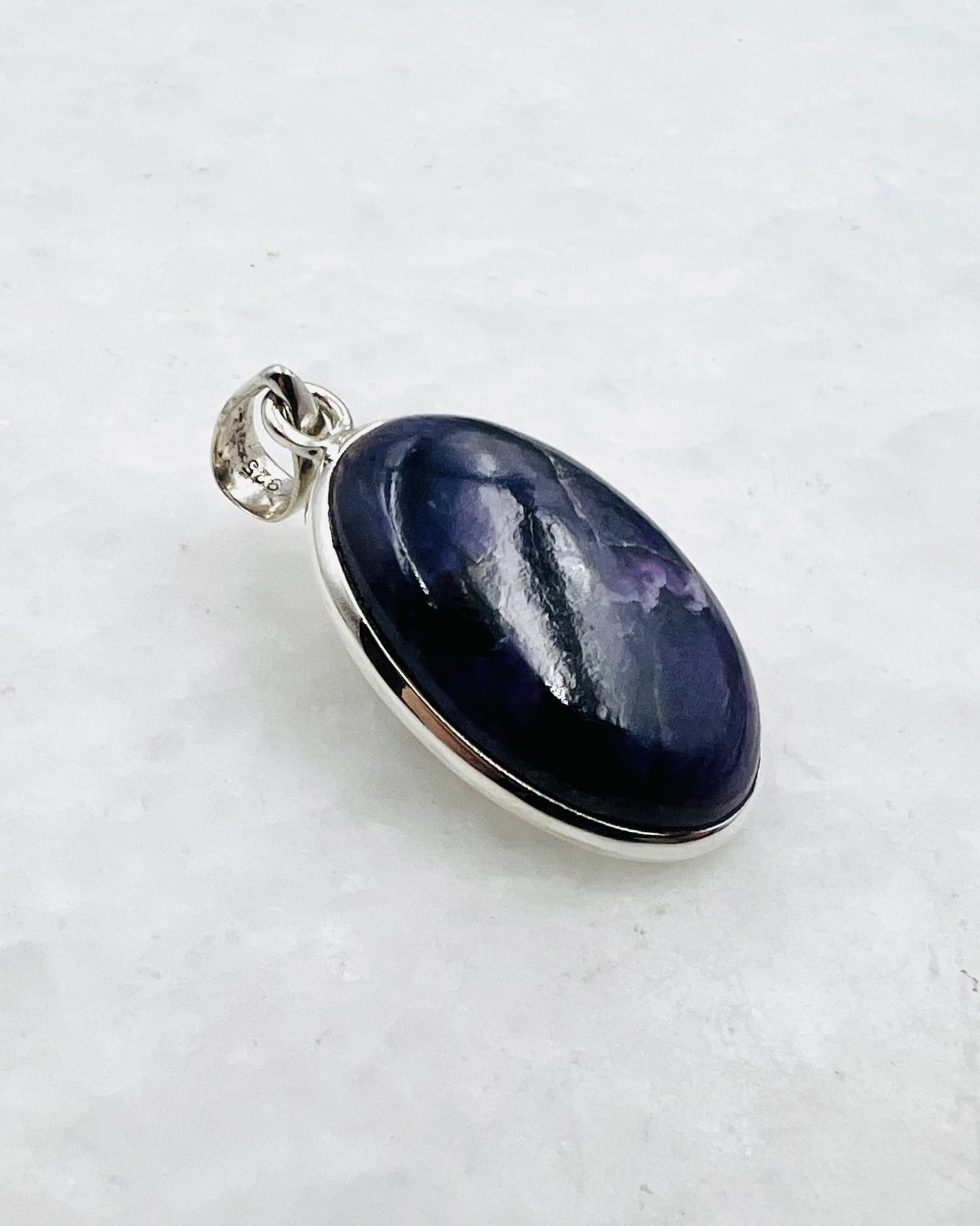 Sugilite in 0.925 Silver