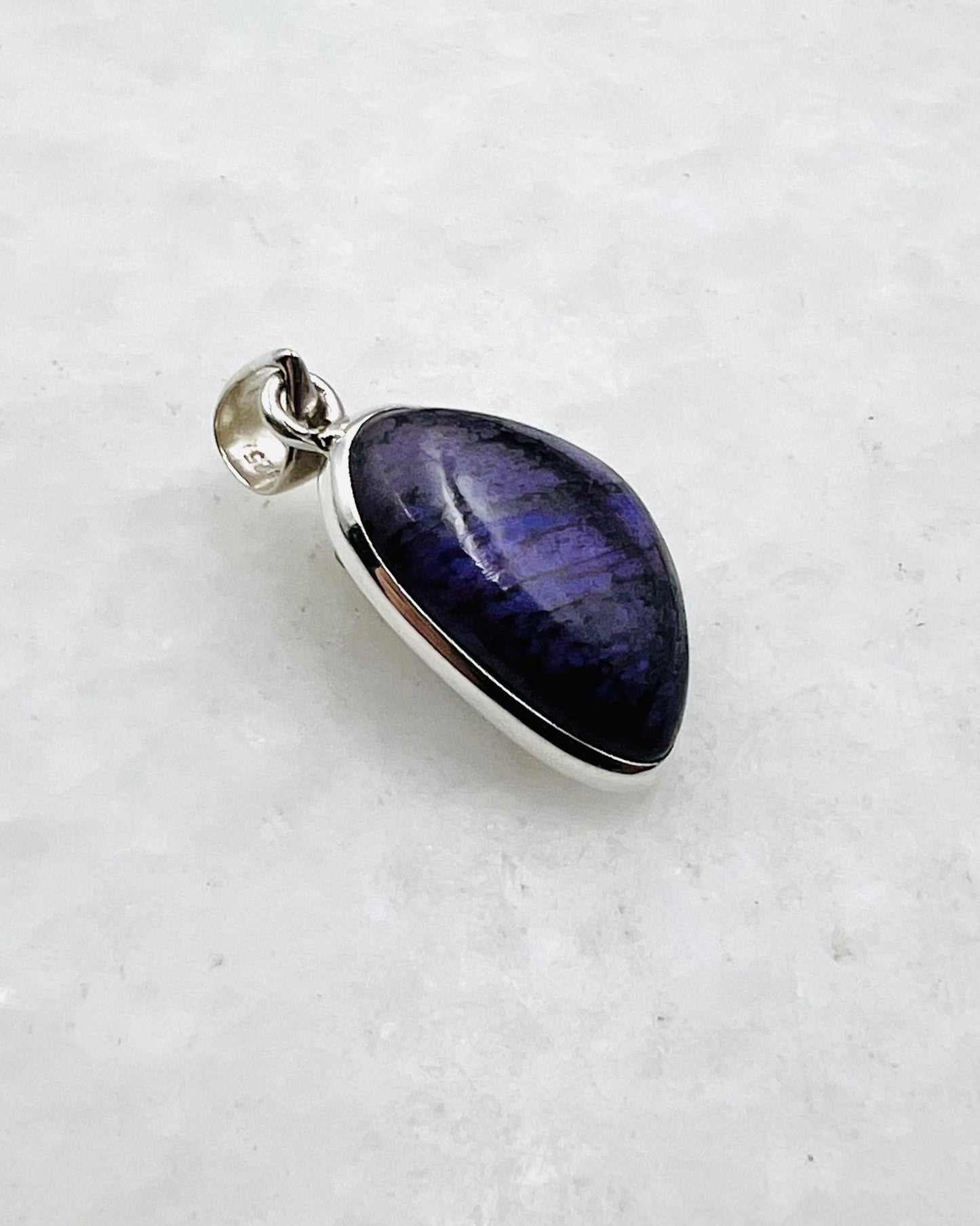 Sugilite in 0.925 Silver