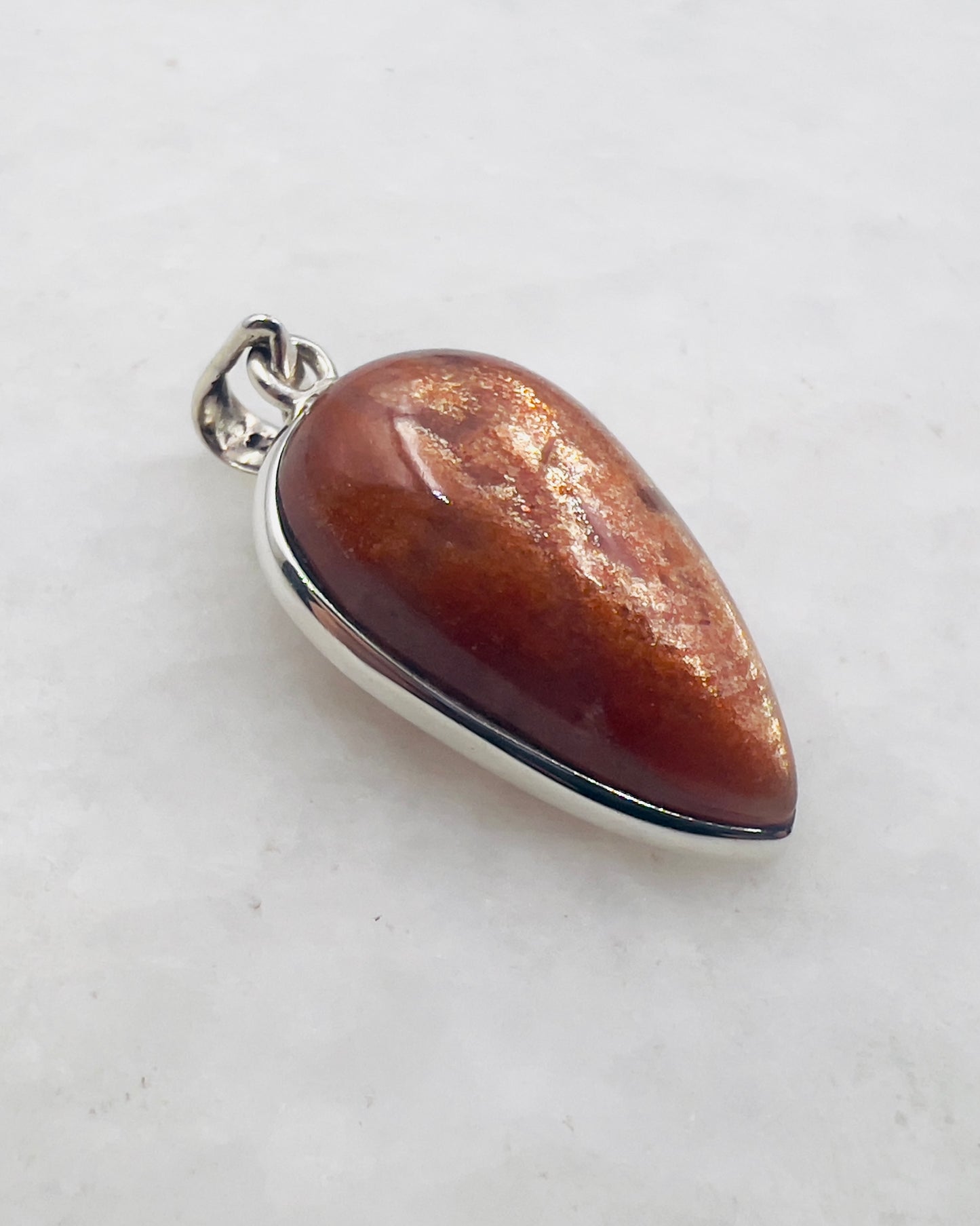 Sunstone in 0.925 Silver