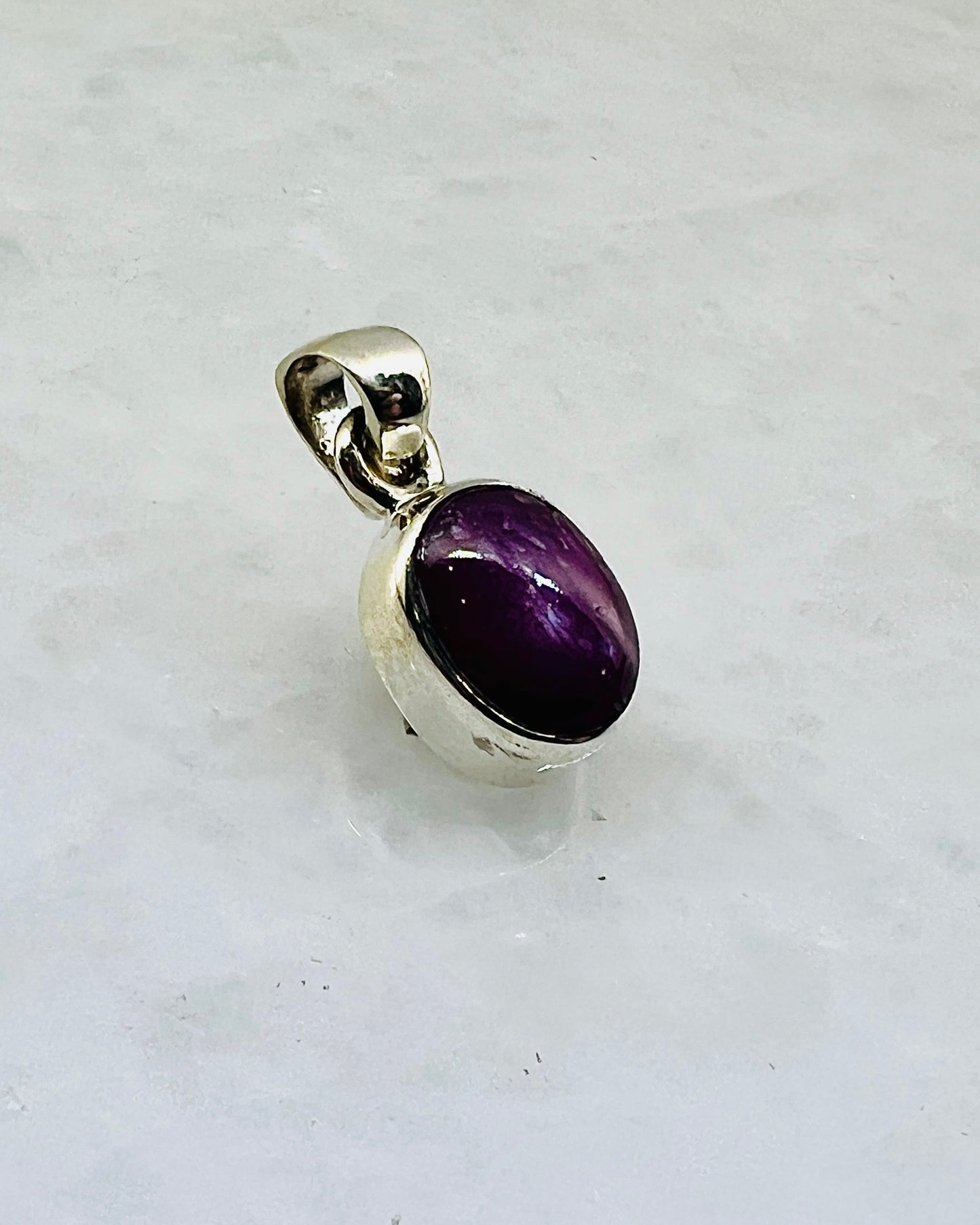 Star Ruby in 0.925 Silver