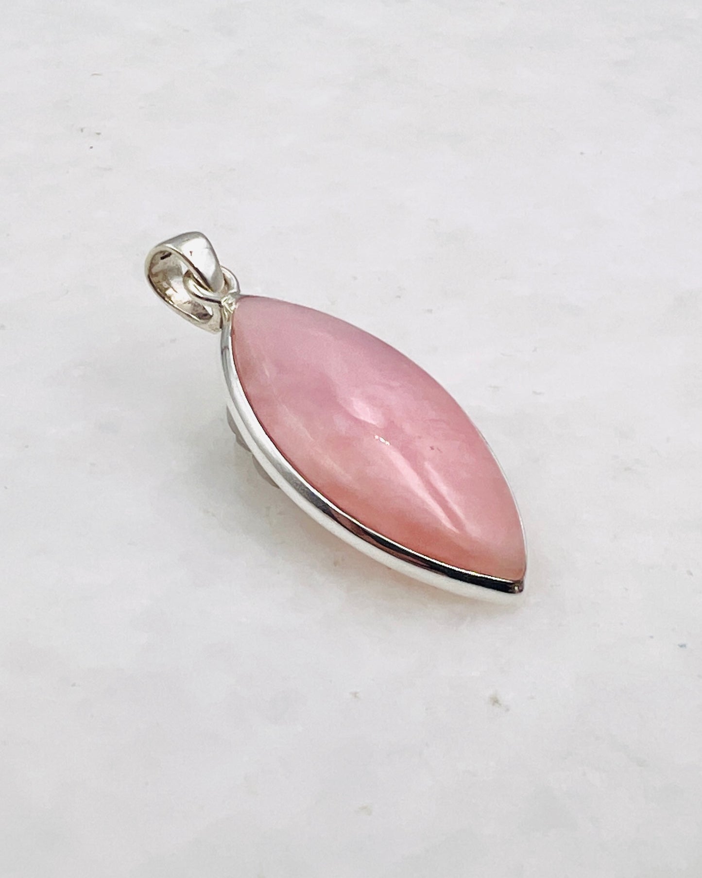 Pink Opal in 0.925 Silver