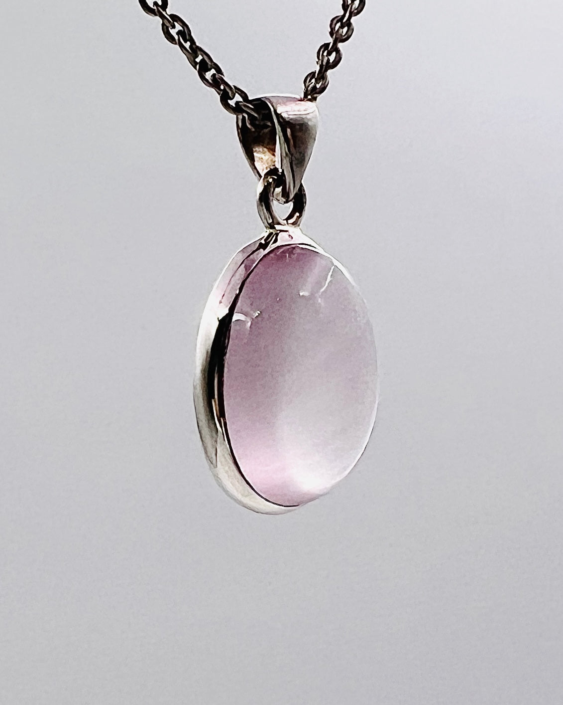Rose Quartz in 0.925 Silver