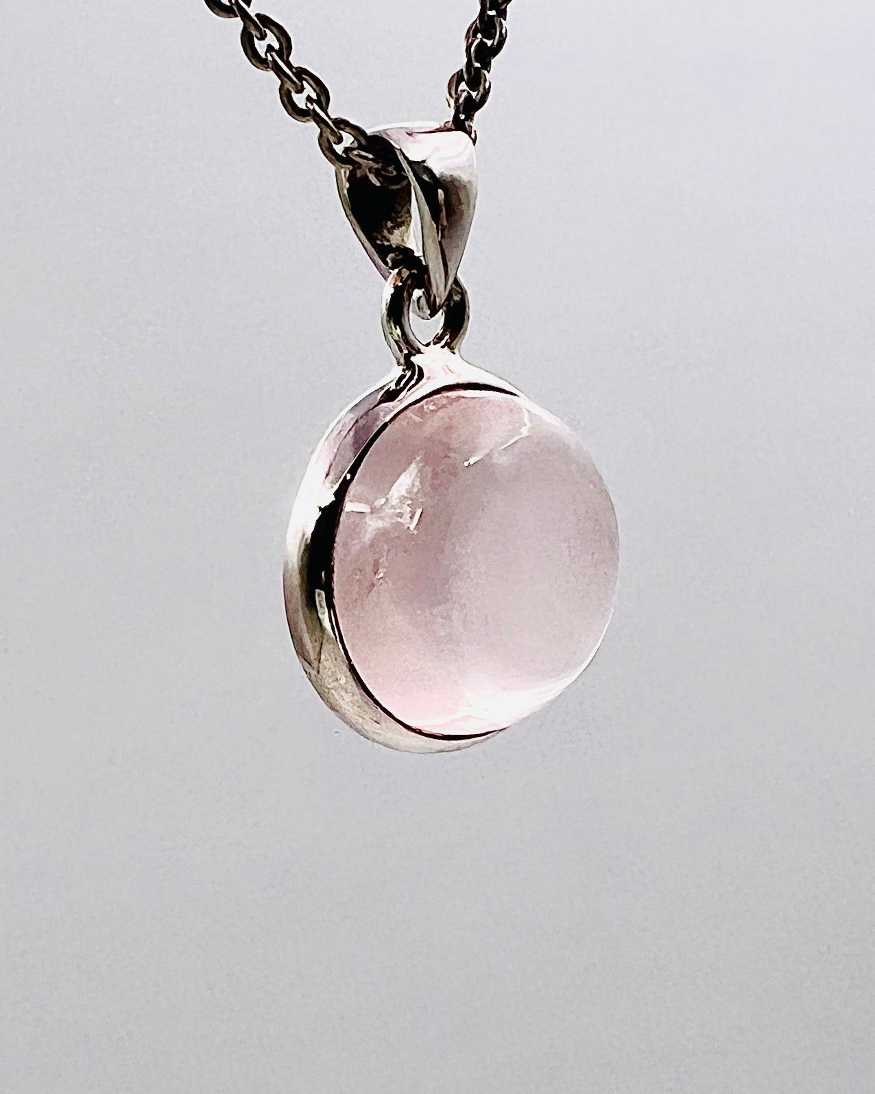 Rose Quartz in 0.925 Silver