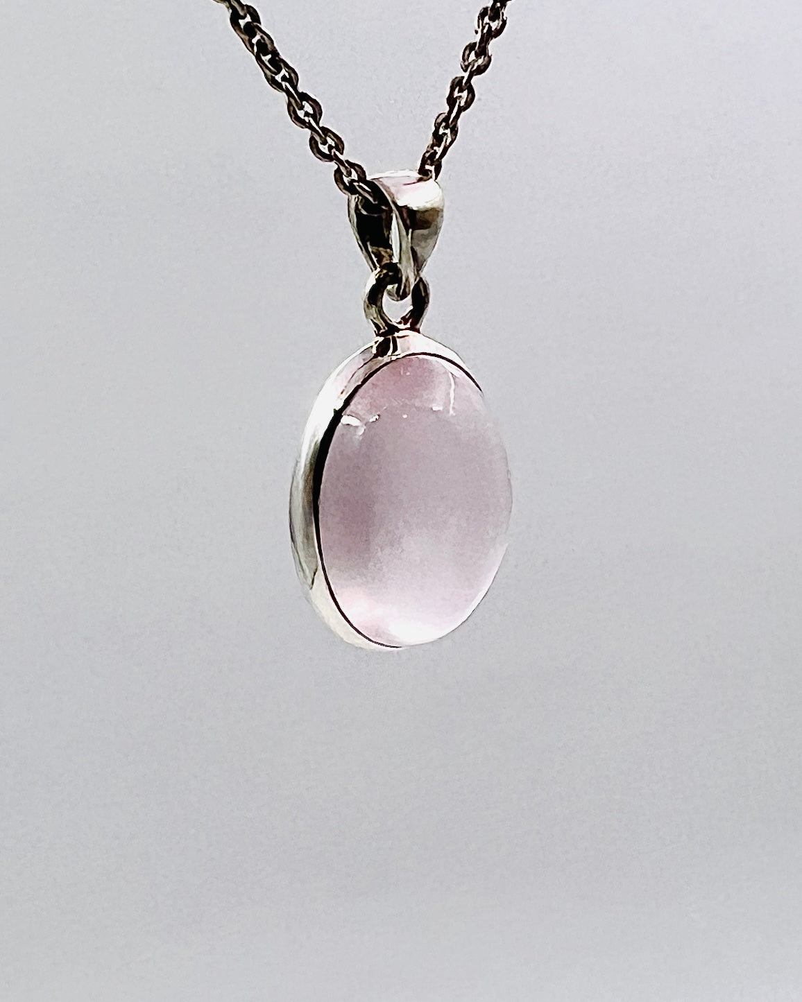 Rose Quartz in 0.925 Silver