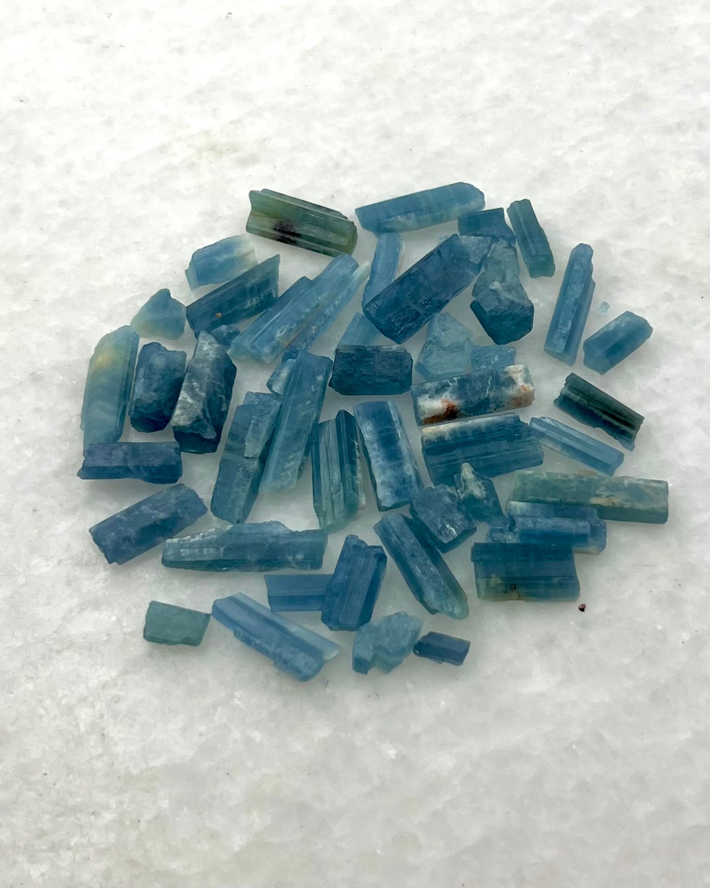 Dark Blue Translucent South Indian Aquamarine Rough - MAQ-0007