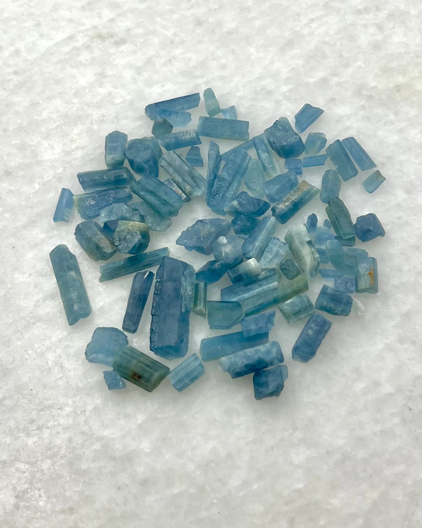 Dark Blue Translucent South Indian Aquamarine Rough - MAQ-0019