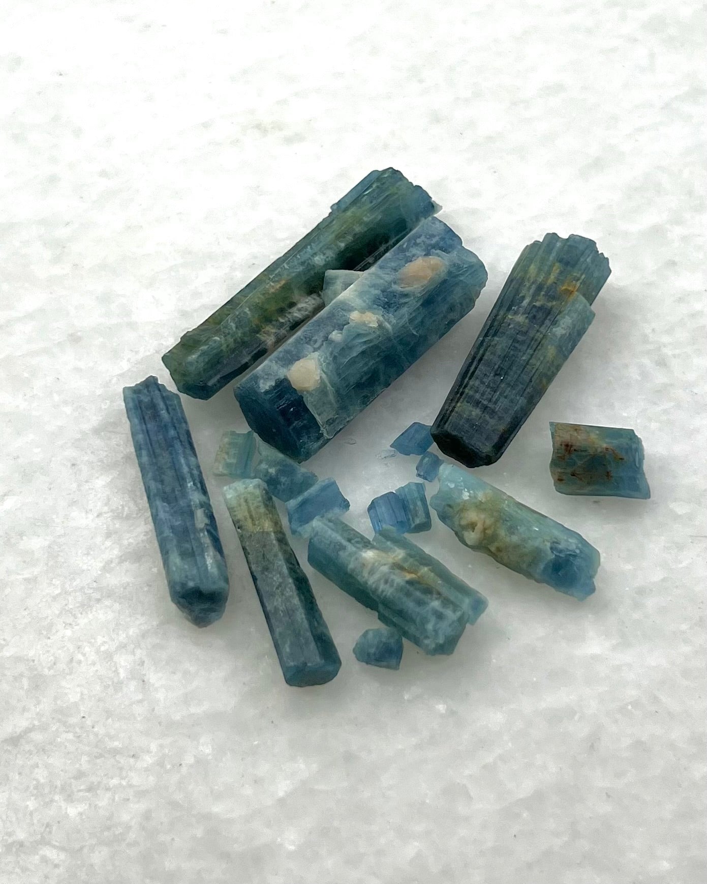Dark Blue Translucent South Indian Aquamarine Rough - MAQ-0024