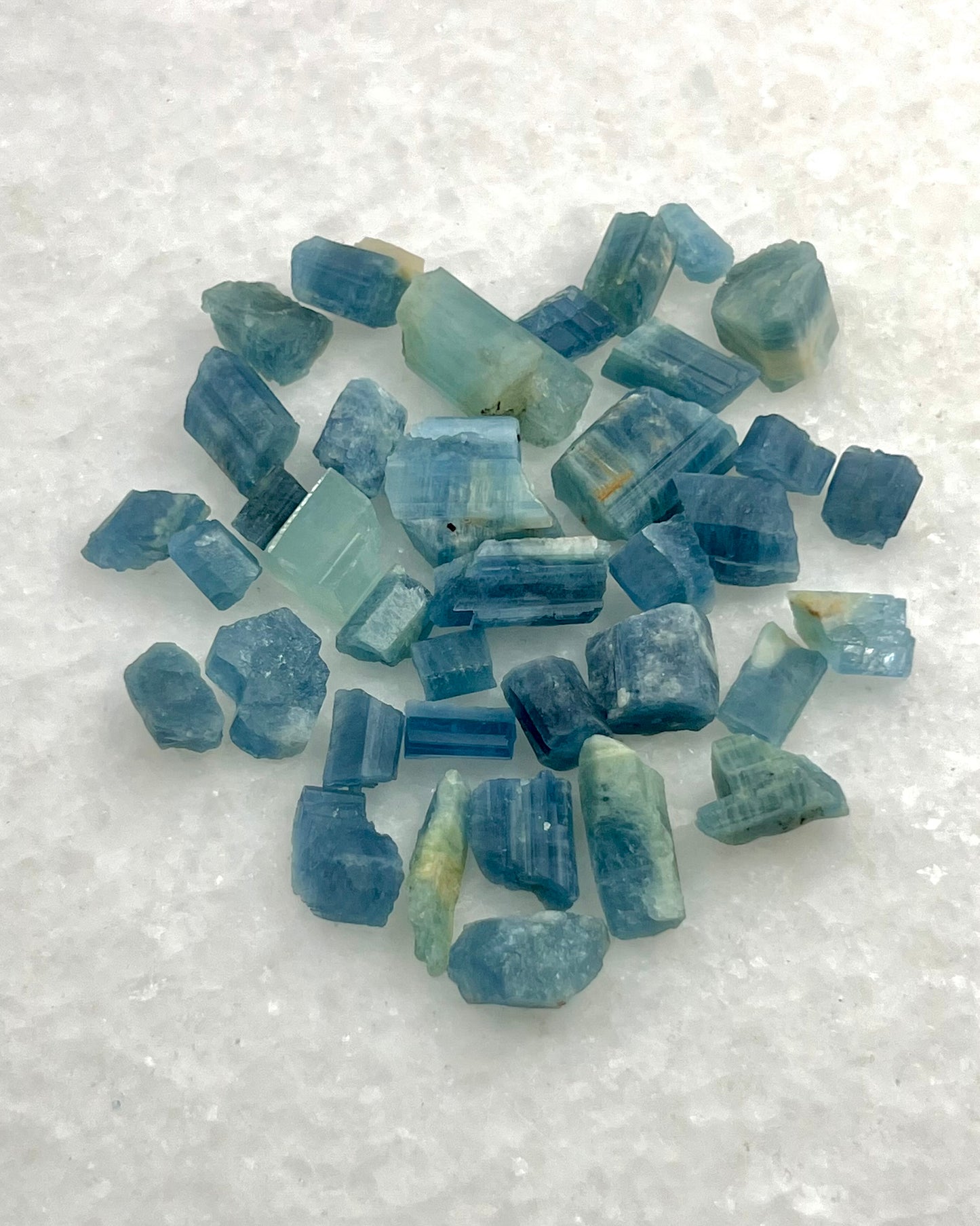 Dark Blue Translucent South Indian Aquamarine Rough - MAQ-0032