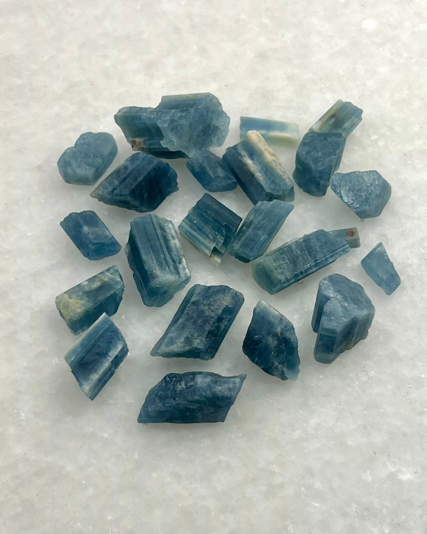 Dark Blue Translucent South Indian Aquamarine Rough - MAQ-0035