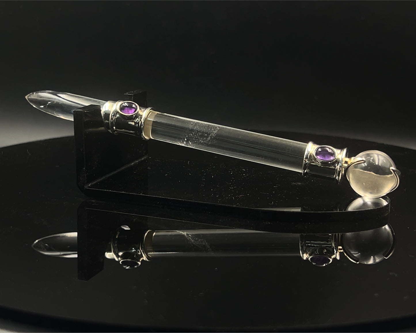Pocket Rocket with Amethyst Cab Accent