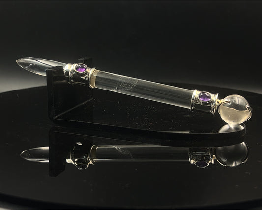 Pocket Rocket with Amethyst Cab Accent