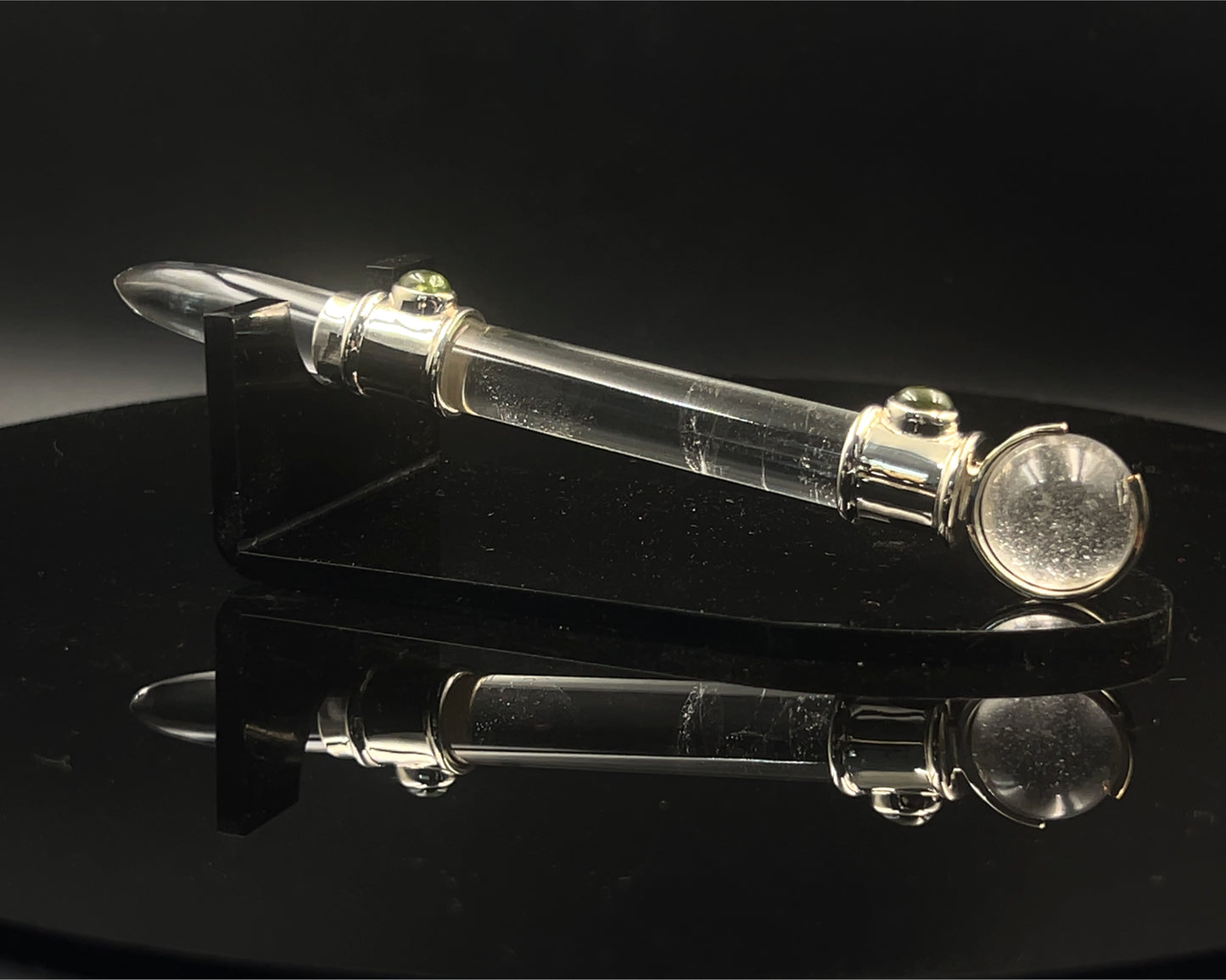 Pocket Rocket with Peridot Cab Accent