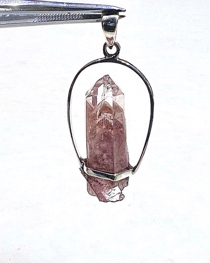 AA Grade Sunset Phantom Quartz - Telangana India as a Pendant