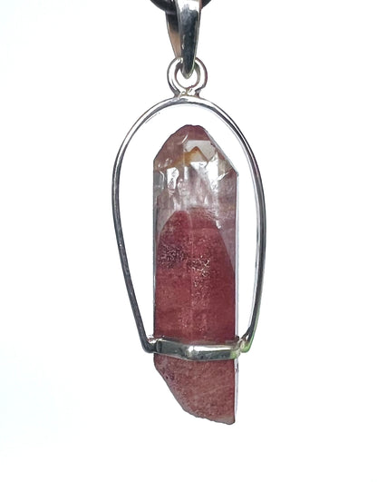 AA Grade Sunset Phantom Quartz - Telangana India as a Pendant