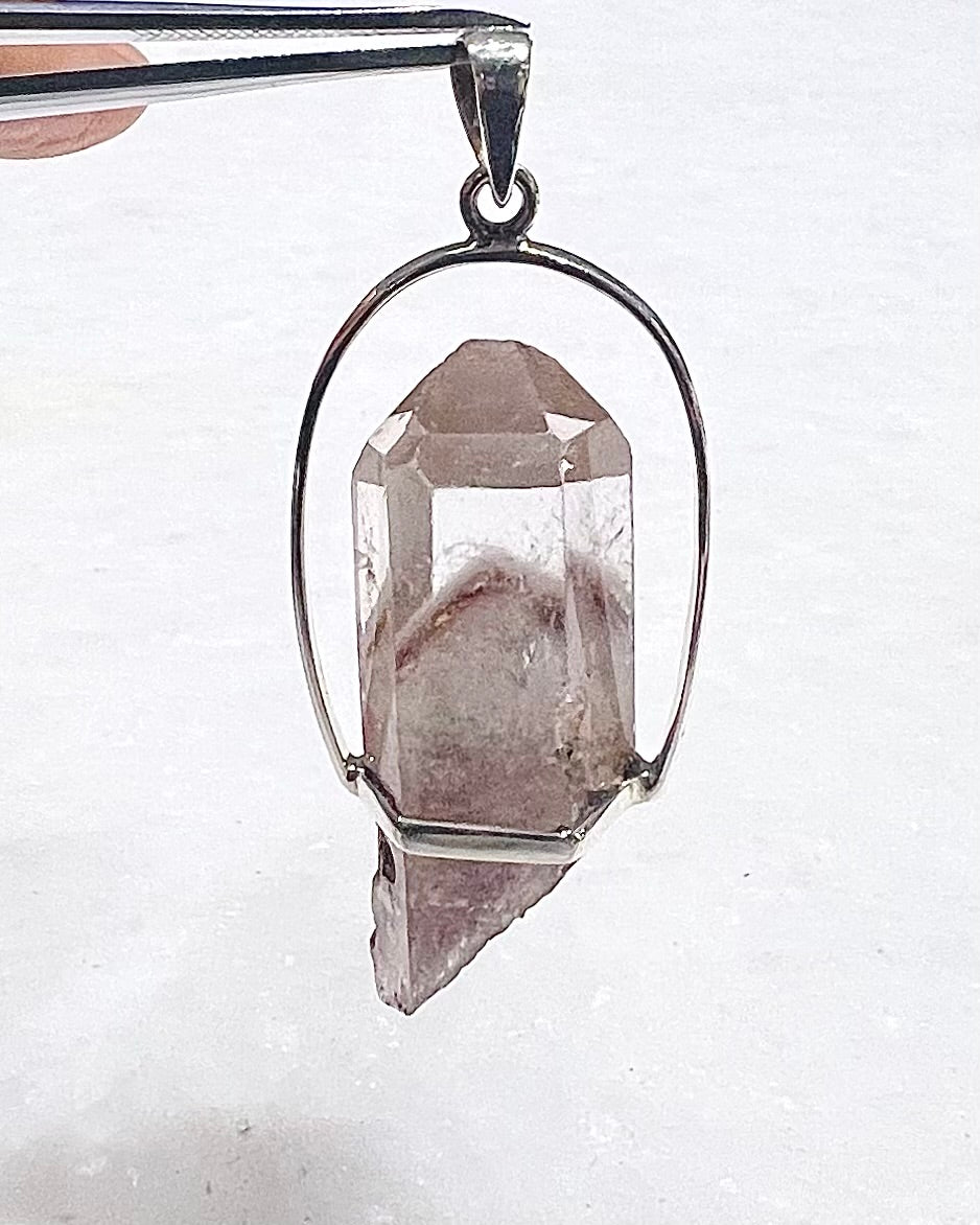 AA Grade Sunset Phantom Quartz - Telangana India as a Pendant