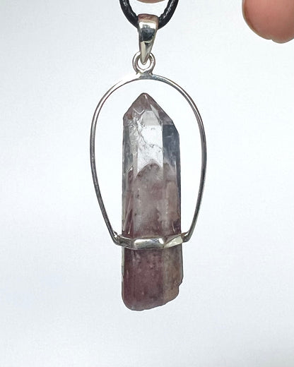 AA Grade Sunset Phantom Quartz - Telangana India as a Pendant