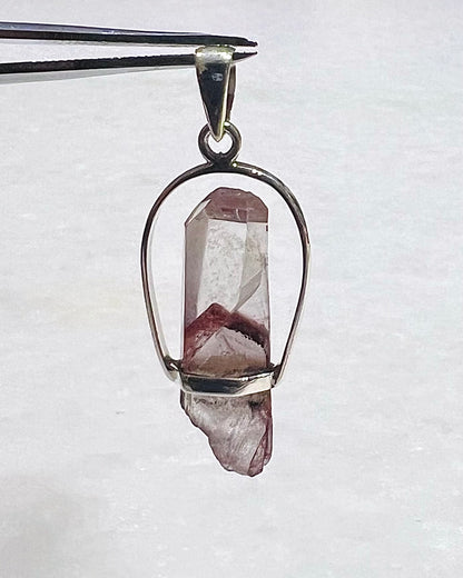 AA Grade Sunset Phantom Quartz - Telangana India as a Pendant