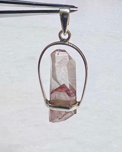 AA Grade Sunset Phantom Quartz - Telangana India as a Pendant