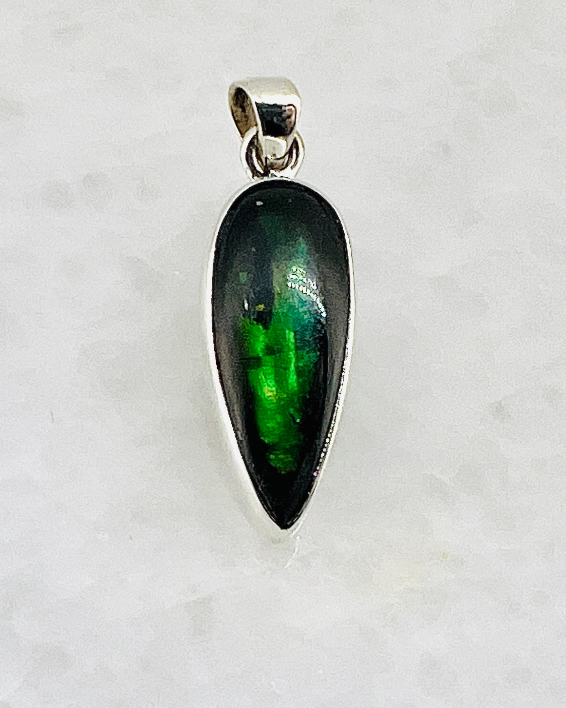 Ammolite (Fossilzed Shells) in 0.925 Silver