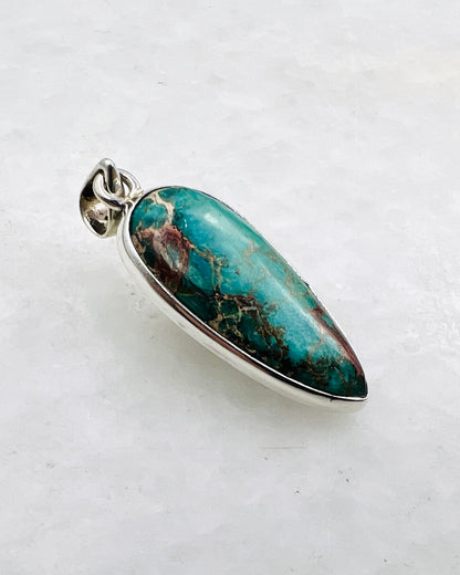 Blue Royal Sediment Jasper (Indonesia) in 0.925 Silver