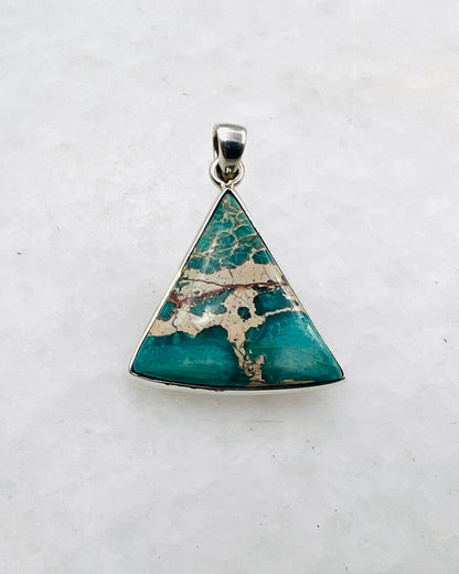 Blue Royal Sediment Jasper (Indonesia) in 0.925 Silver