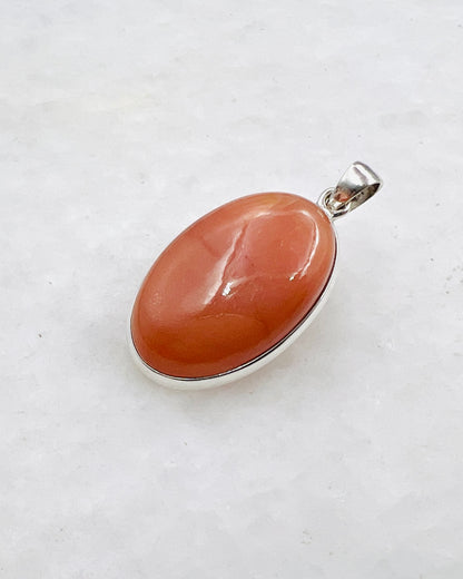 Natural Carnelian (India) in 0.925 Silver