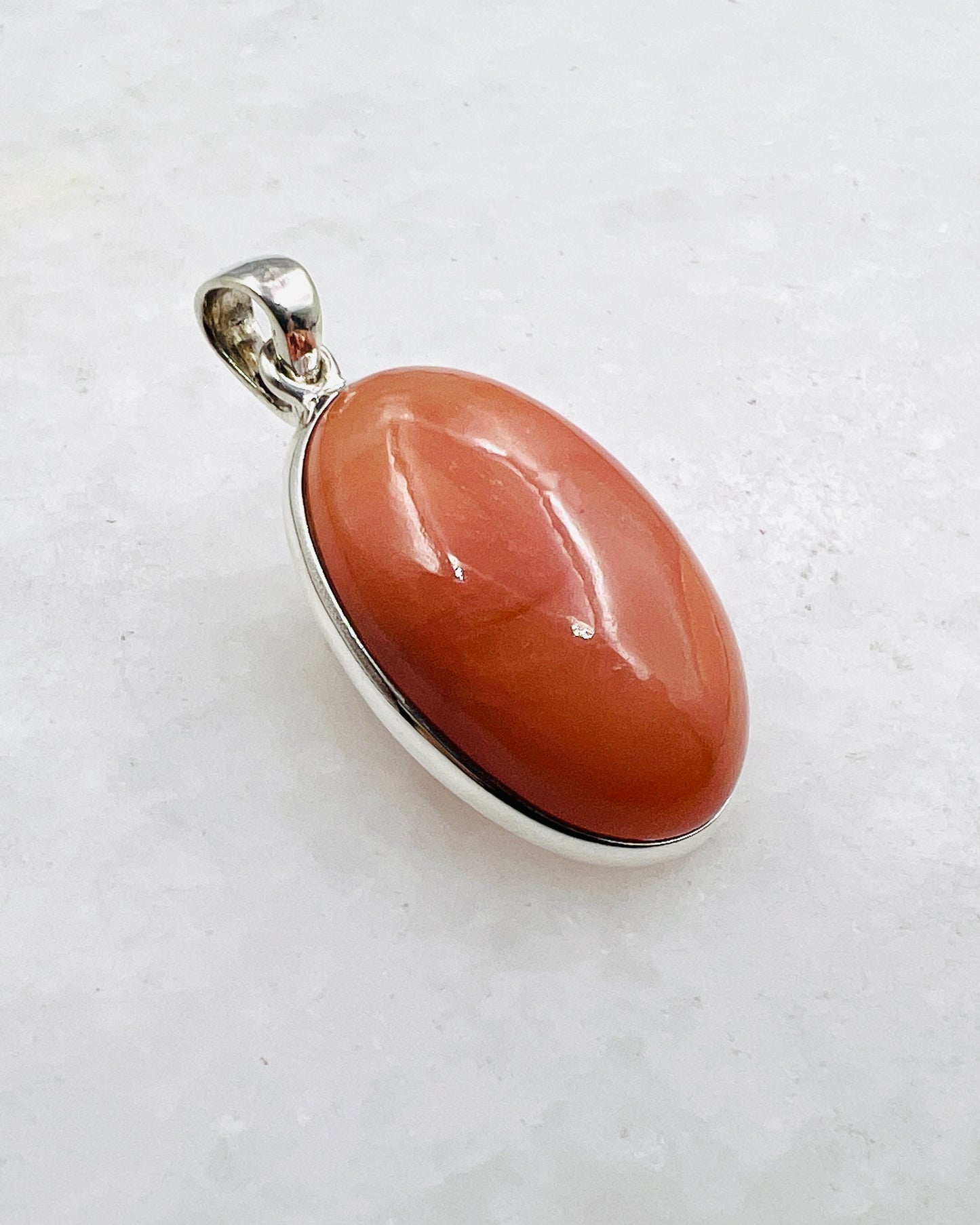 Natural Carnelian (India) in 0.925 Silver