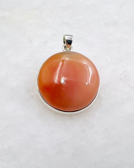 Natural Carnelian (India) in 0.925 Silver