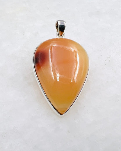 Natural Carnelian (India) in 0.925 Silver