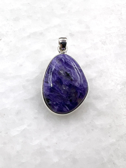 Charoite in 0.925 Silver