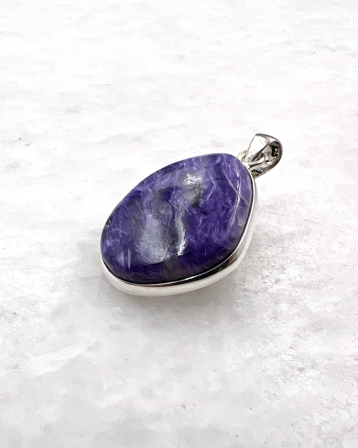 Charoite in 0.925 Silver