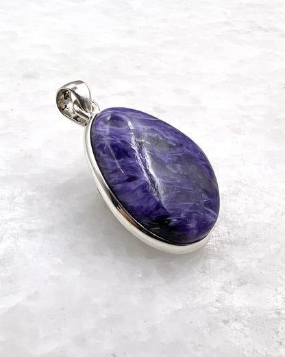 Charoite in 0.925 Silver