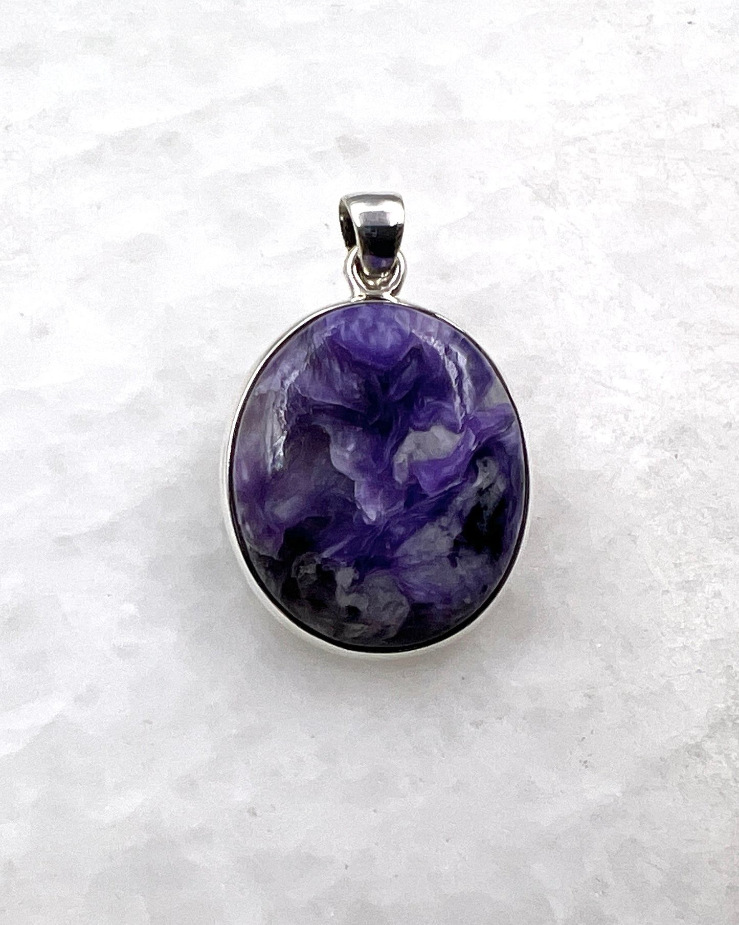Charoite in 0.925 Silver