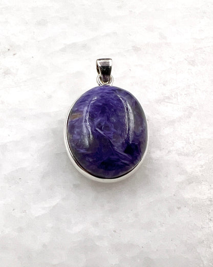 Charoite in 0.925 Silver