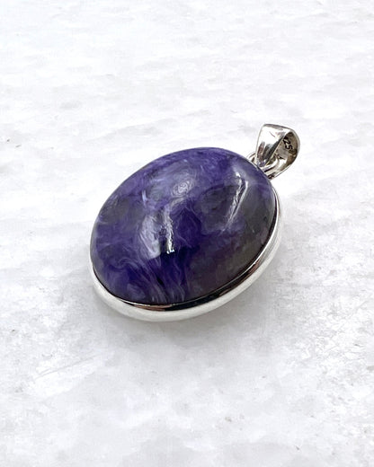 Charoite in 0.925 Silver