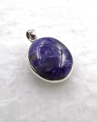 Charoite in 0.925 Silver
