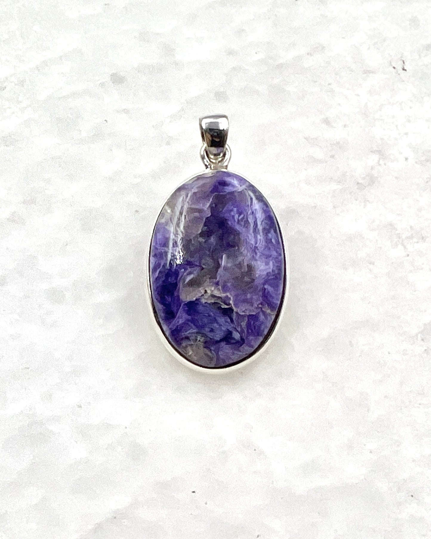 Charoite in 0.925 Silver