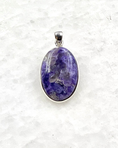 Charoite in 0.925 Silver