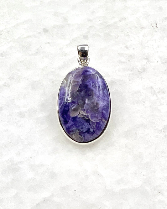 Charoite in 0.925 Silver