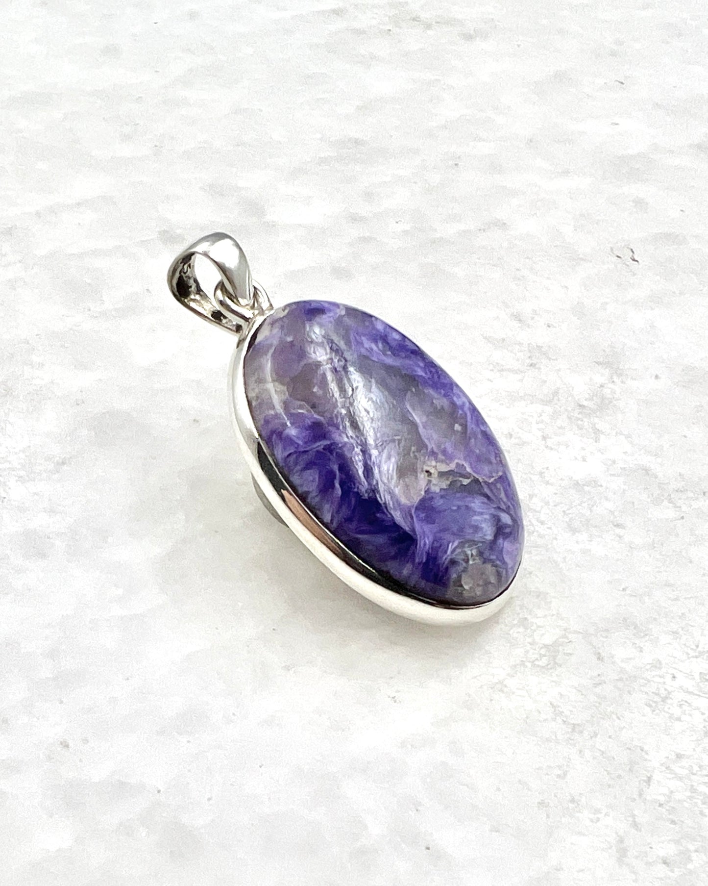 Charoite in 0.925 Silver