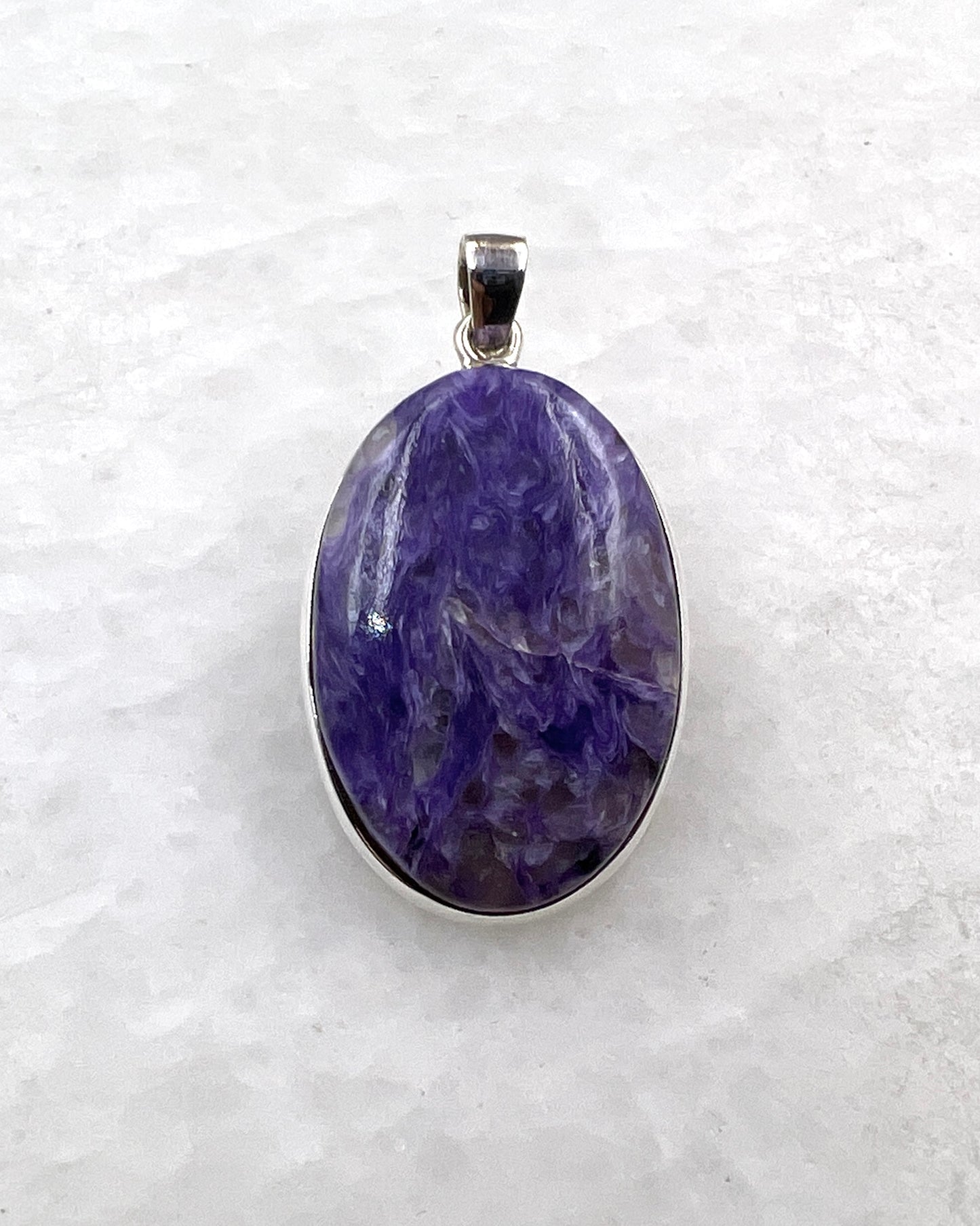 Charoite in 0.925 Silver