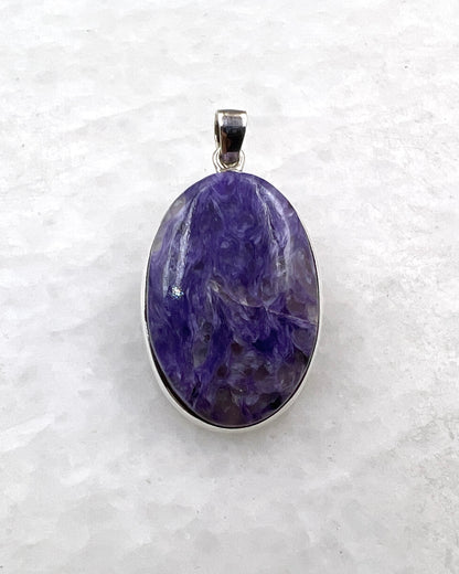 Charoite in 0.925 Silver