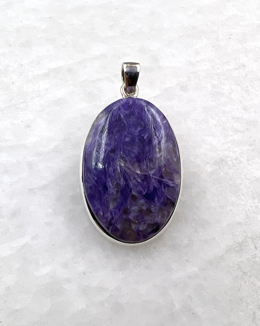 Charoite in 0.925 Silver