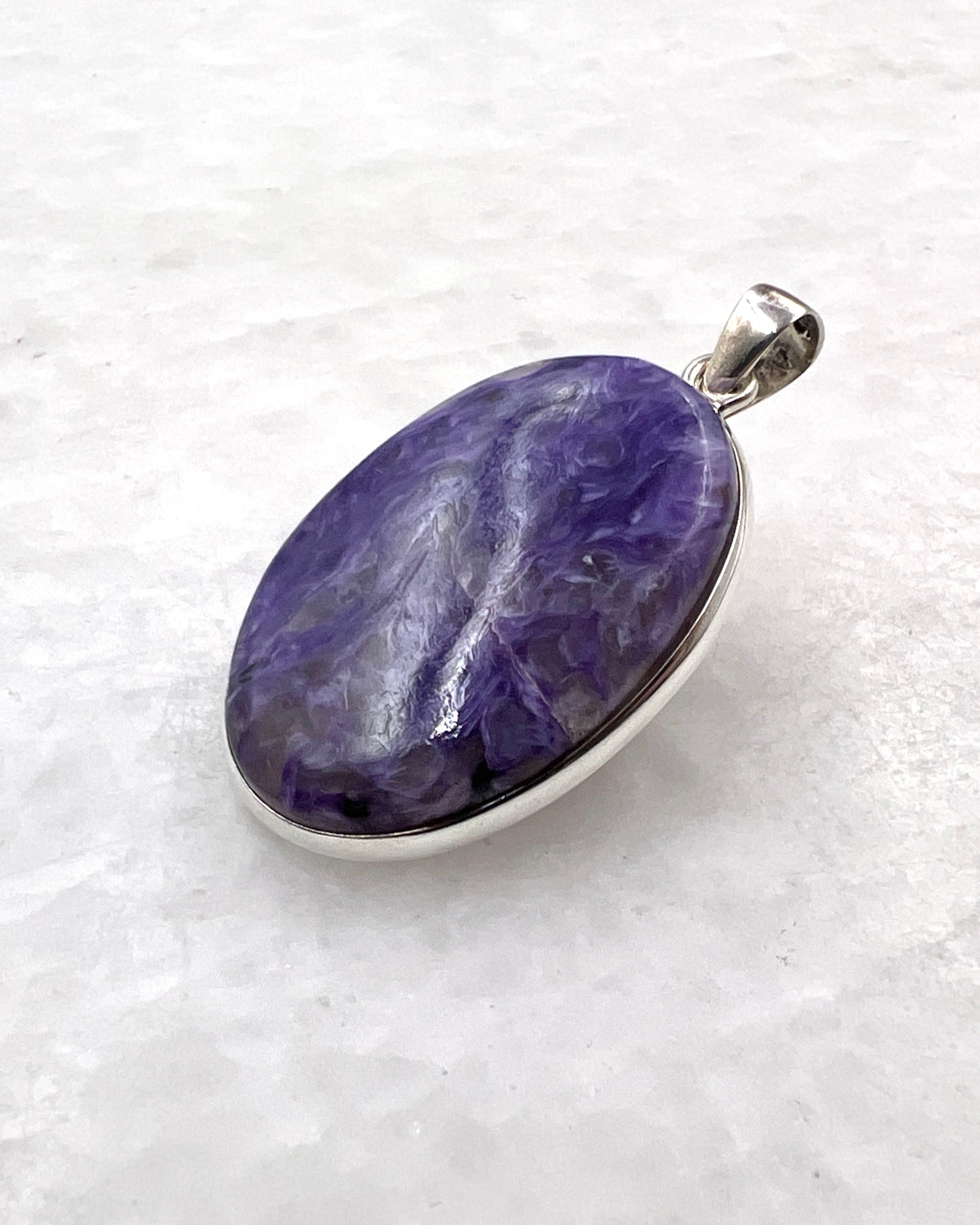 Charoite in 0.925 Silver