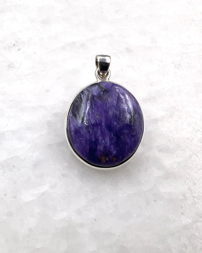Charoite in 0.925 Silver