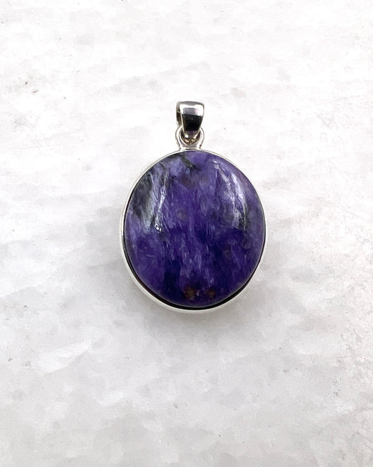 Charoite in 0.925 Silver