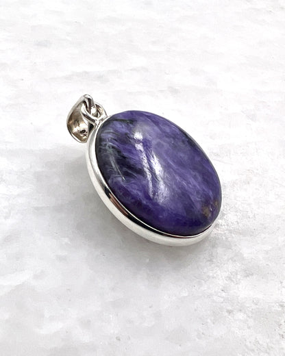 Charoite in 0.925 Silver